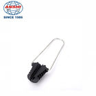 PA-08 Aluminum Alloy Tension Cable Clamp Holder, Tension Cable Clamp, Self-Supporting Optical Cable Fittings