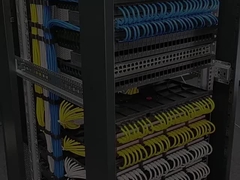 チャンネル型ケーブル管理トレイ データセンターラック/キャビネットのための24ポートケーブルマネージャー