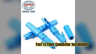 FTTH プロジェクト用の高速 LC ファイバー コネクタ