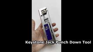 ネットワークジャック用パンチダウンツール