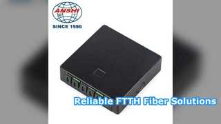 高性能FTTH光ファイバーPLCスプリッターボックス