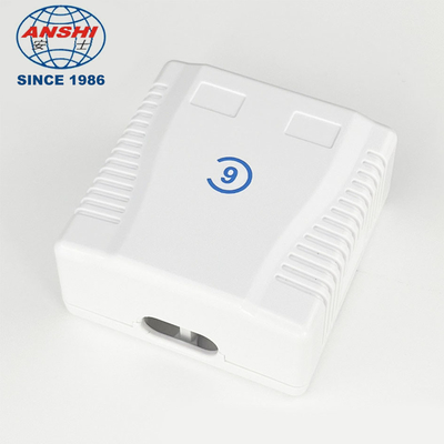 PC Material UTP Surface Mount Box Double Port  CAT6
