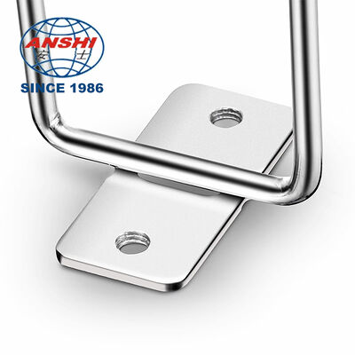Galvanized Metal Cable Ring Rust Resistant Rack Wire Organizer Customizable Cabinet Wiring Parts
