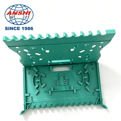 24 Core Fiber Optic Splice Tray, Integrated SC FC Connector, Telecom Grade 24C ODF Splice Tray Without Jumper
