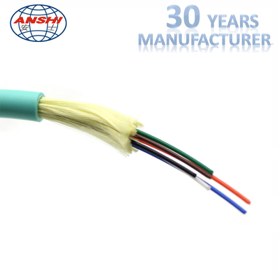 Single Mode Fiber Optic Accessories OM3 GJFJV 6 Core LSZH Jacket Material