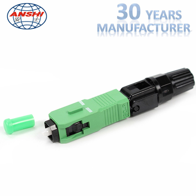 Pre Embedded Quick Connector SC APC Fiber Optic Accessories