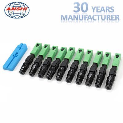Pre Embedded Quick Connector SC APC Fiber Optic Accessories