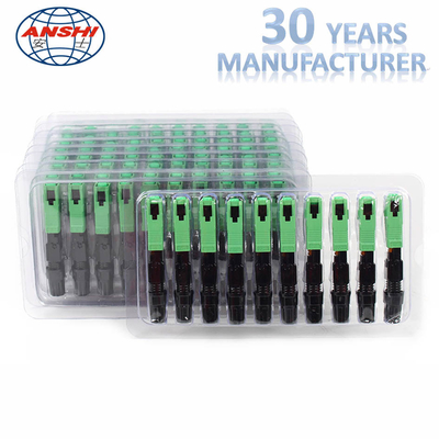 Pre Embedded Quick Connector SC APC Fiber Optic Accessories