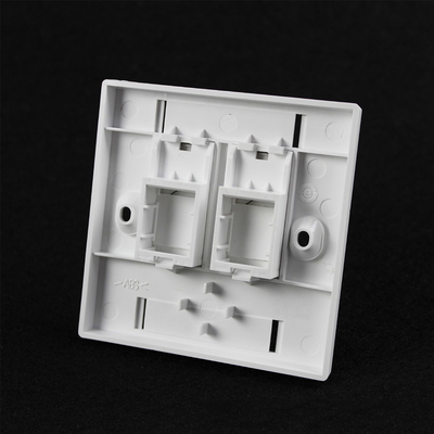 2 Port Telephone / Workstation Ethernet Faceplate