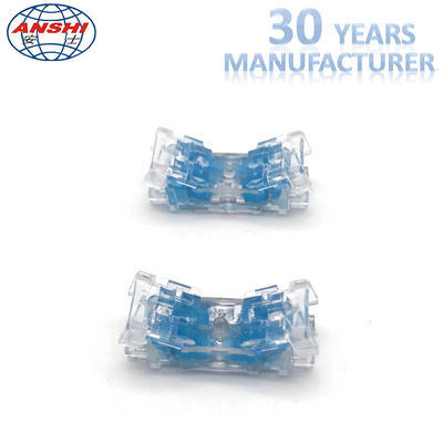 4ペアインラインコネクタワイヤコネクタ 0.4 - 0.7mm ジェルで満たされた透明ロック関節