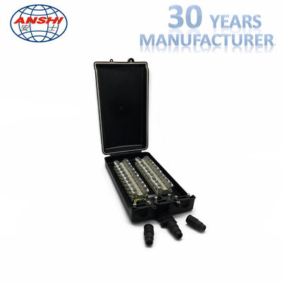 壁とポールマウントSTBボックスのためのIP55保護付き20ペアサブスクライバーターミナルブロック