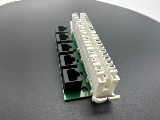 10 Pairs LSA-PLUS Disconnection Module, Switching Module,  5x8 position RJ45