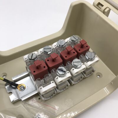 ANSHI 4及び5パリの外的な配分の契約者のターミナル ブロックSTBモジュール箱