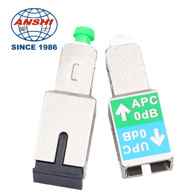 高性能0dB光ファイバーアッテネーター、SC/APCオス-SC/UPCメスインラインプラグ、シングル/マルチモード1310/1550nm